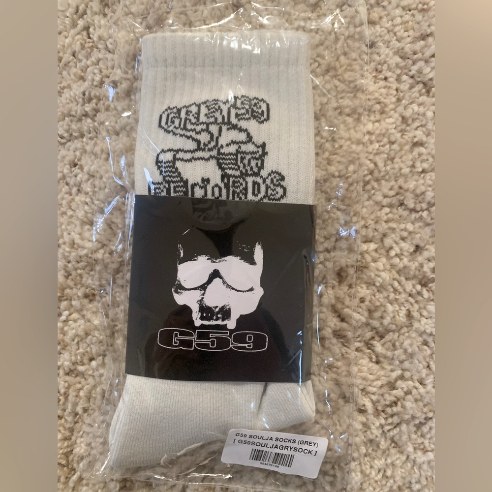 G59 Suicide Boys $B GreyDay  high socks
